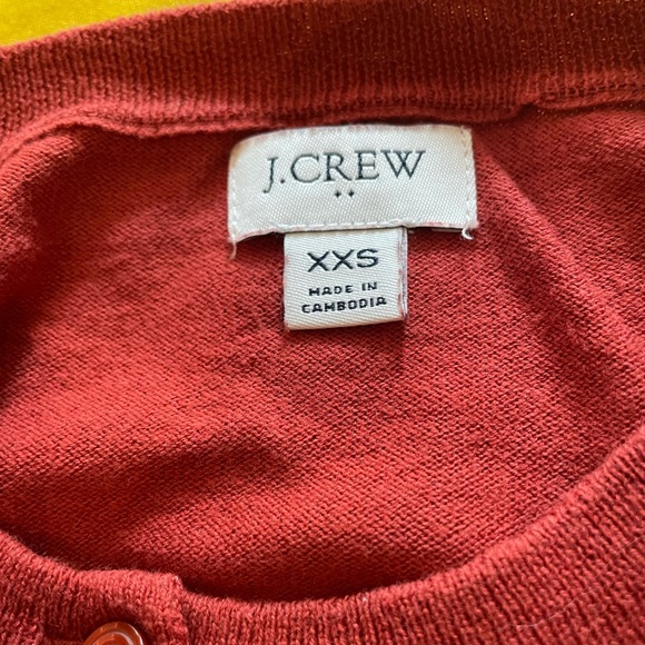 Classic J. Crew Cotton Cardigan - Picture 5 of 6